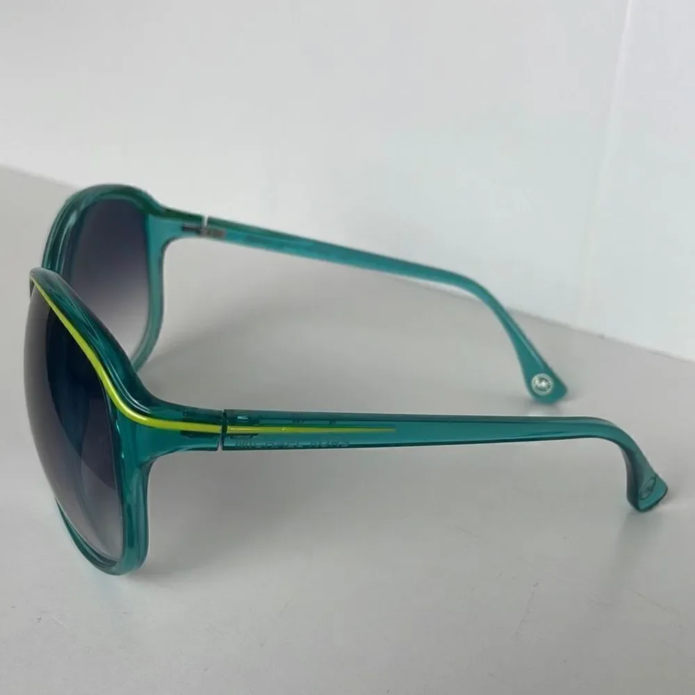 Michael Kors La Palma M2728S Turquoise & Green Oversized Sunglasses